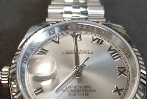 rolex datejust z serial|identify Rolex by serial number.